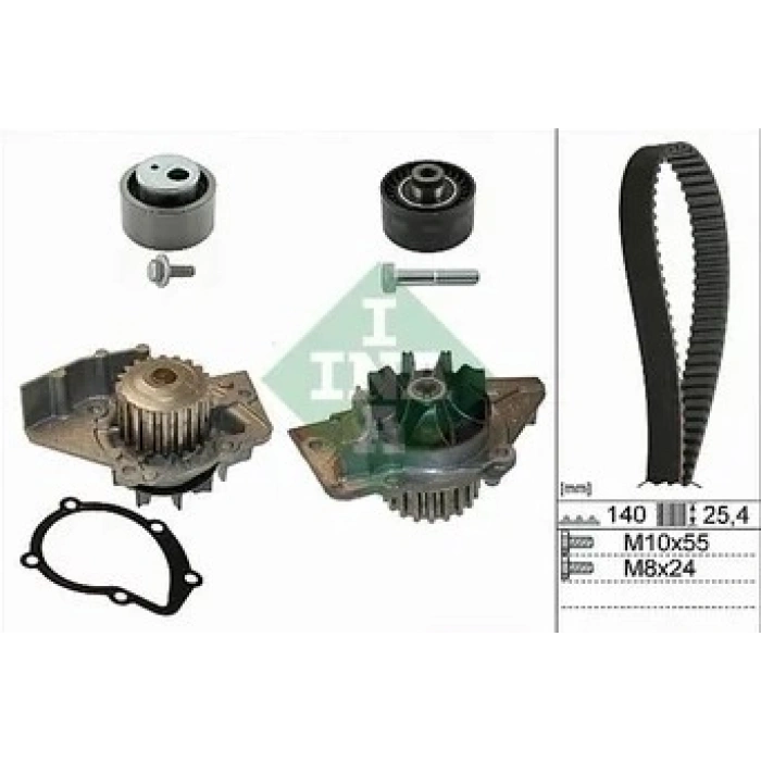 TRİGER SETİ+DEVİRDAİM PARTNER / BERLİNGO 1.9 DW8 98- İNA 530044030 T1