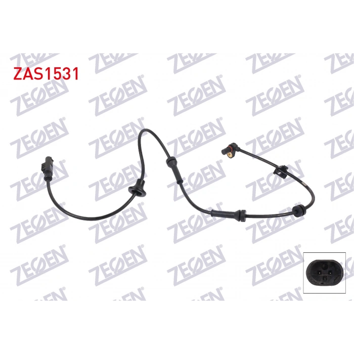 ABS SENSORU ARKA SOL-SAG CITROEN C1 05-15 / PEUGEOT 107 05-14