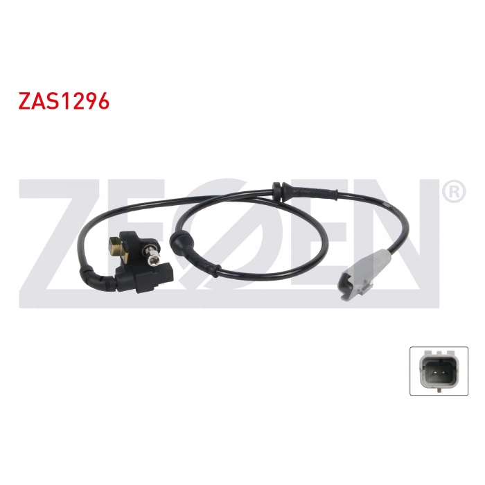 ABS SENSORU ARKA SOL-SAG PEUGEOT 307 00-12