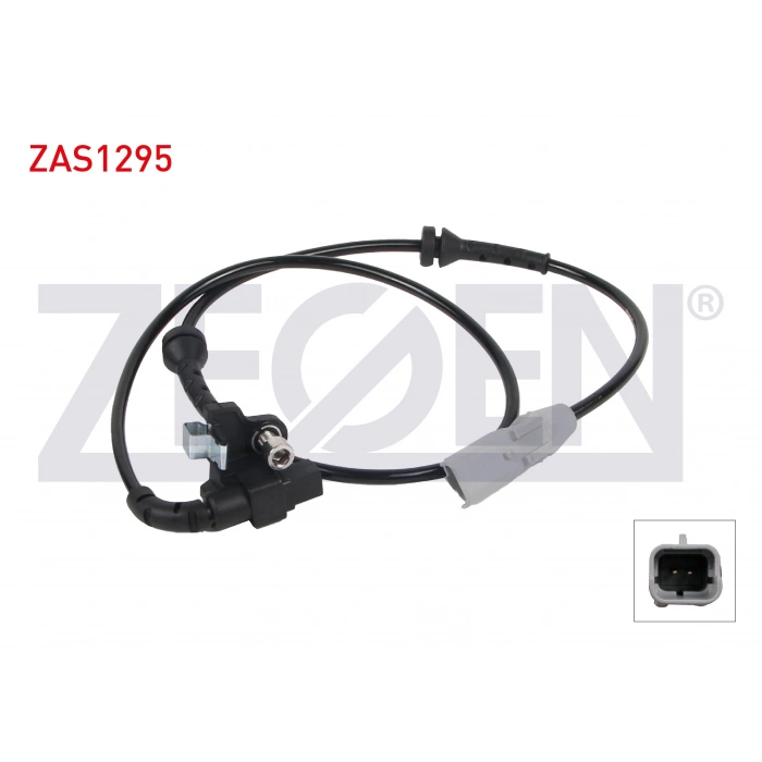 ABS SENSORU ARKA SOL-SAG PEUGEOT 307 00-12 / 308 08-14 / C4 I II 04-11 / DS4 15-18