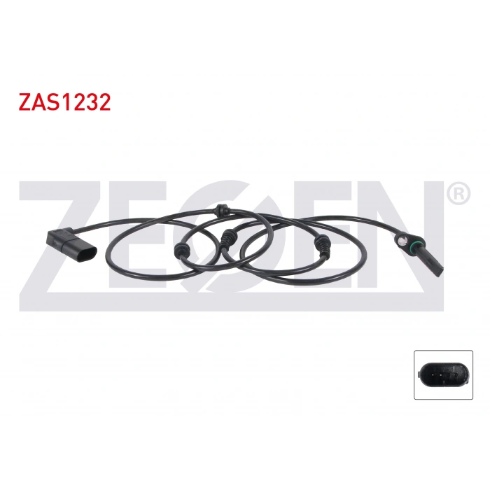 ABS SENSORU ON SAG MERCEDES GLC (X253 C253) 15-23 / EQC 19-23