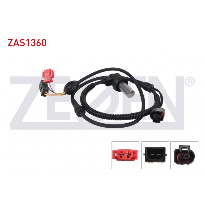 ABS SENSORU ON SOL-SAG VW PASSAT B5 96-00 / AUDI A4 B5 94-01 / SKODA SUPERB I 01-08 (6PIN)
