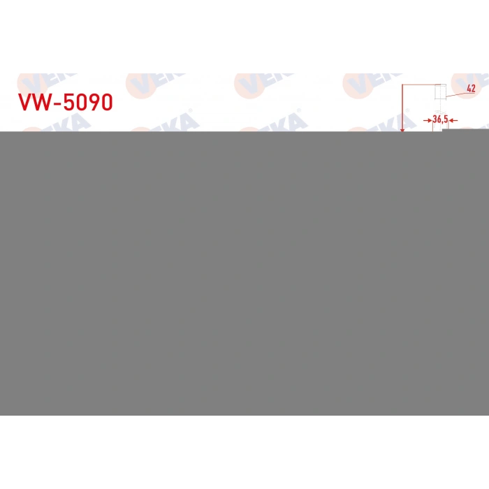 AKS KAFASI SAG ON IC 42X29X36,5 UZUNLUK 528mm VOLKSWAGEN CRAFTER 2.0 TDI A-T M-T 2016- / MAN TGE 2.0 TDI A-T M-T 2016-