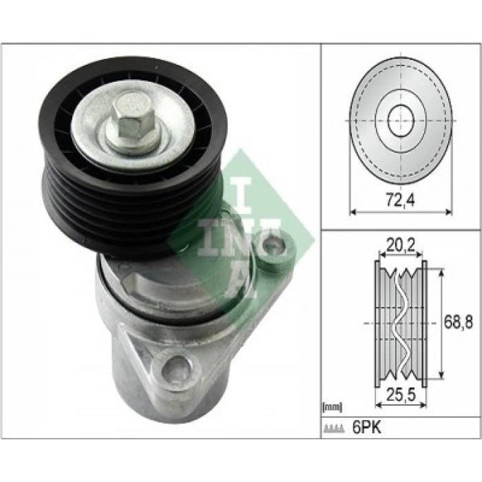 AKS TASIYICI SOL DIAM 72 206 1.6-2.0 I 16V 04-