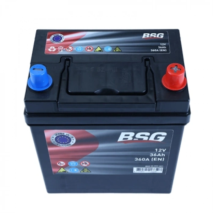 AKÜ 12V 36AH 360CCA (B19/NS40) (187x127x225) (DÜZ) BM BM BM