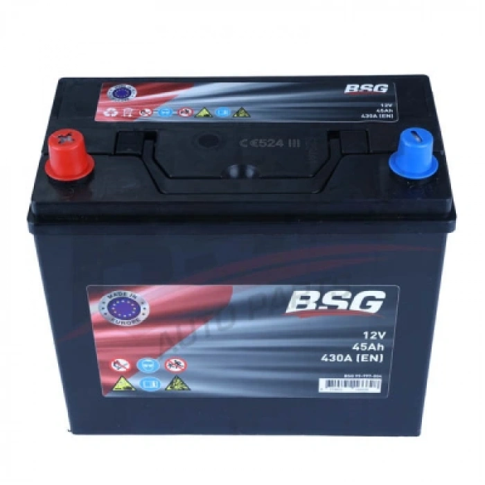 AKÜ 12V 45AH 430CCA (B24/NS60) (236x128x225) (TERS) BM BM BM