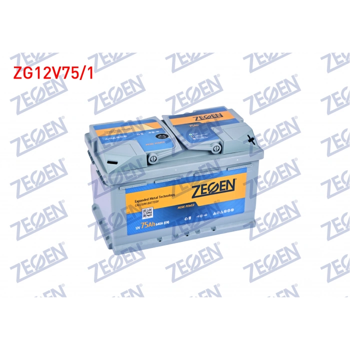 AKU 12V 75 AH ALCAK TIP (278X175X175)