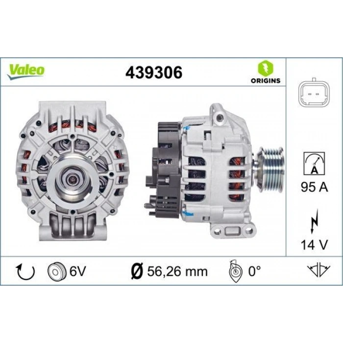 ALTERNATÖR 110A MEGANE II 1.5 DCI 1.4 1.6 16V 02 CLIO II 1.5 DCI 04 SCENIC II 1.5 DCI 03