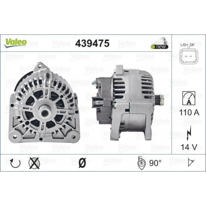 ALTERNATÖR 120A MEGANE LAGUNA 9701 SCENIC I 9903 1.9 DCI DTI