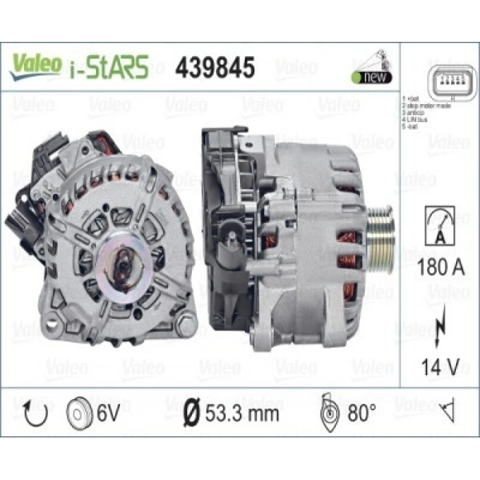 ALTERNATÖR C3/C4/C5/2008 B.M 09-