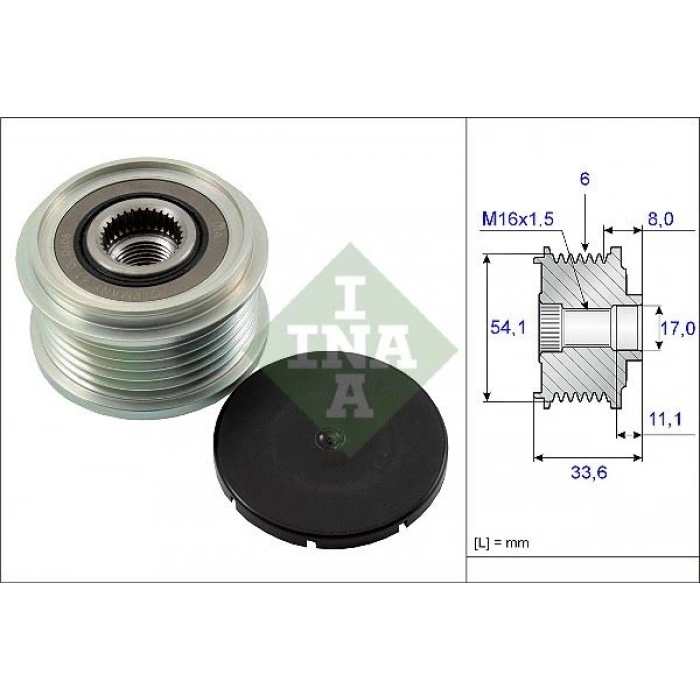 ALTERNATOR KASNAGI 02-07 POLO 1.2 12V