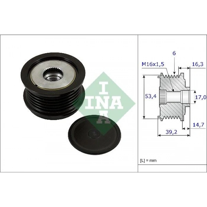 ALTERNATOR KASNAGI 09 FIESTA-FOCUS-CMAX 1.6tdci-2.0tdci