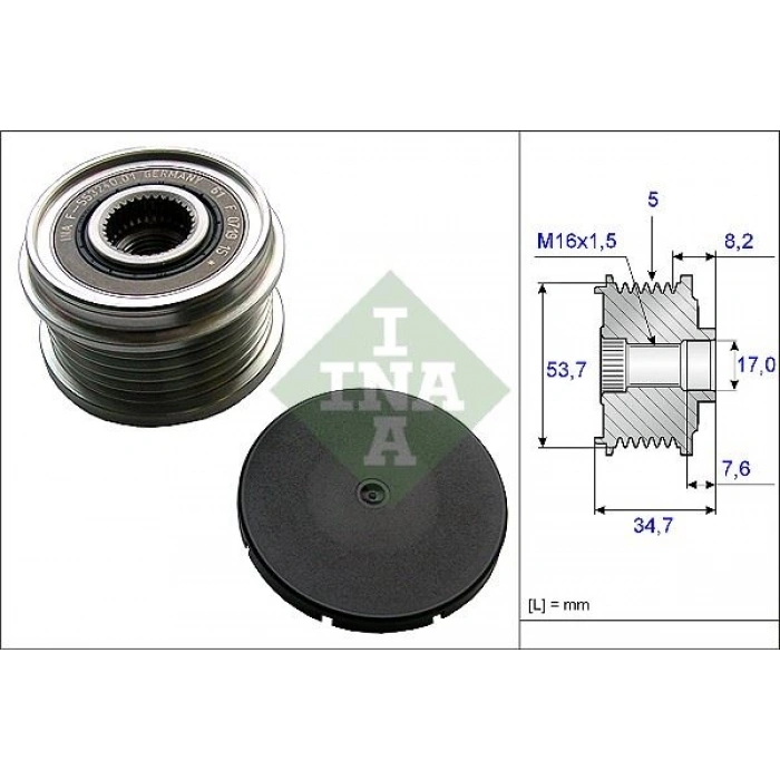 ALTERNATOR KASNAGI 10 SANTA FE-TUCSON-ix35-SORENTO 2.0crdi-2.2crdi
