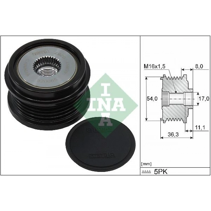 ALTERNATOR KASNAGI 13-18 COROLLA-AURIS