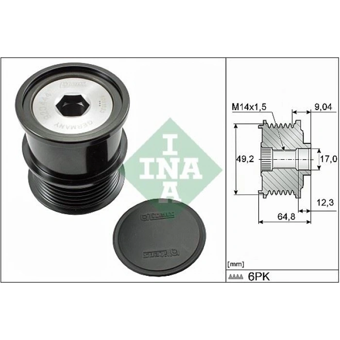 ALTERNATOR KASNAGI 15-18 500×1.4