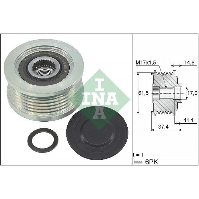 ALTERNATOR KASNAGI 15 FOCUS.III-CMAX.II-KUGA.II 2.0tdci