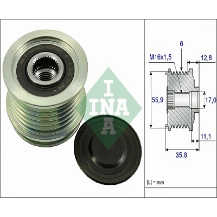ALTERNATÖR KASNAGI 535004110 PASSAT-A4-A6 BZB 1,8 TFSI-2,0 TFSI 04-