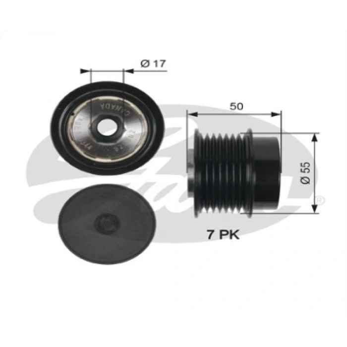 ALTERNATÖR KASNAGI . CAMRY (V4) 2.4 06-11