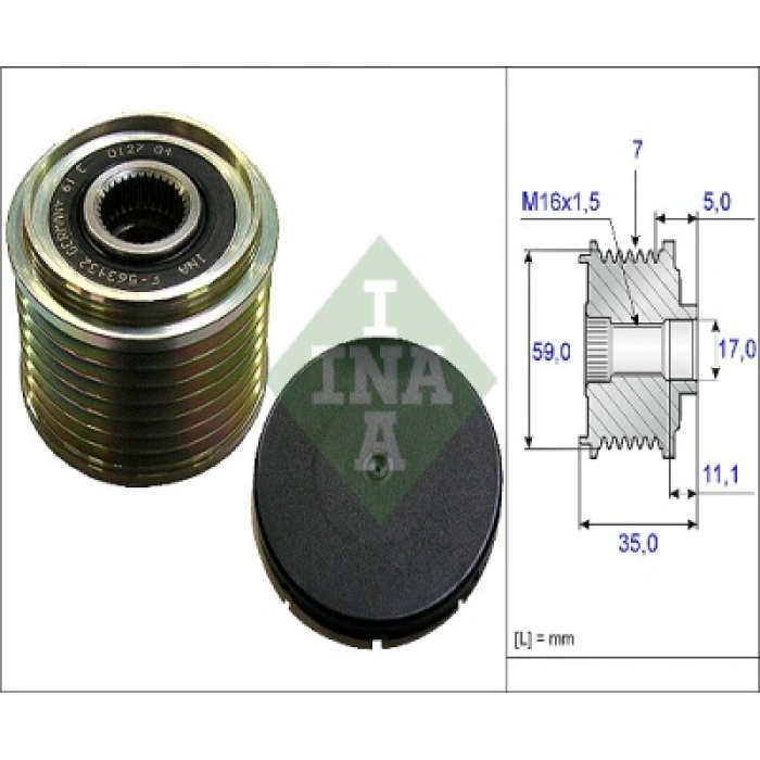 ALTERNATÖR KASNAGI DAR TRANSIT V-184/V-347 BM 01-