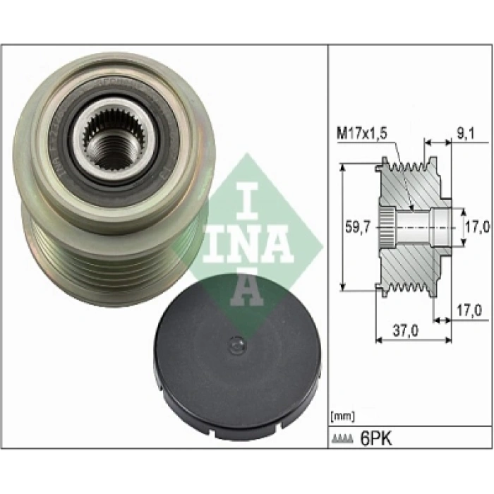ALTERNATÖR KASNAGI . MPV (LW) 2.5 V6 99-02