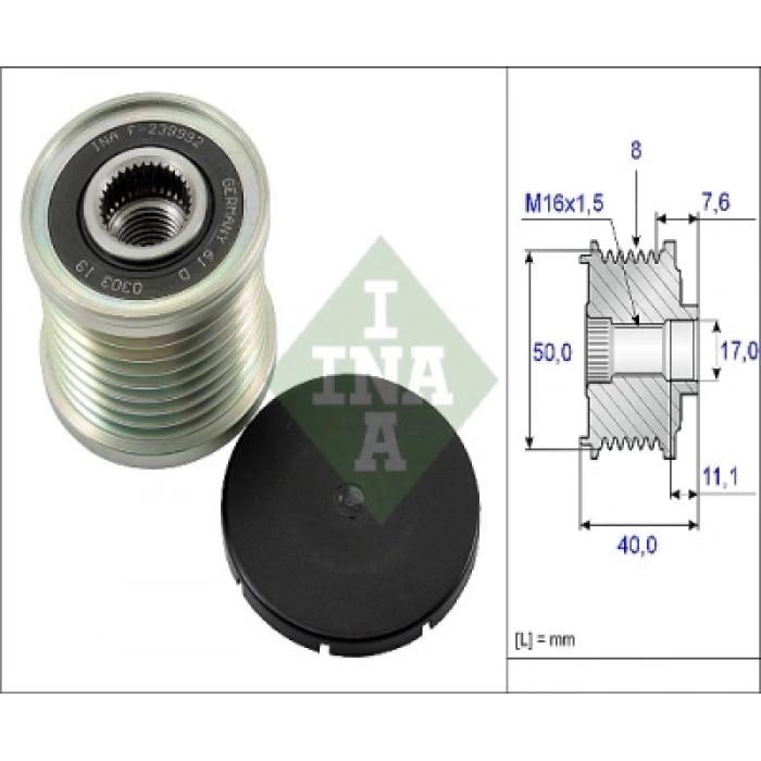 ALTERNATÖR KASNAGI W164-221 OM629 06-