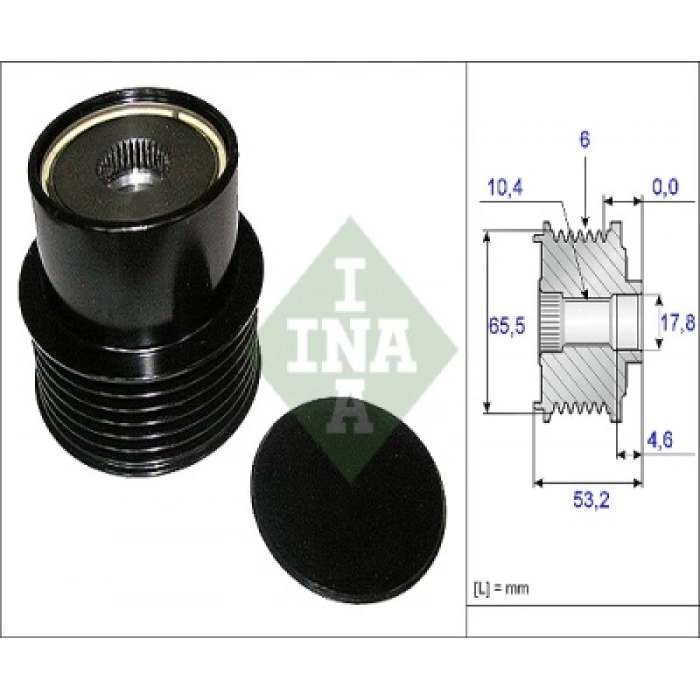 ALTERNATÖR RULMANI FREELANDER 2 3.2 06-14