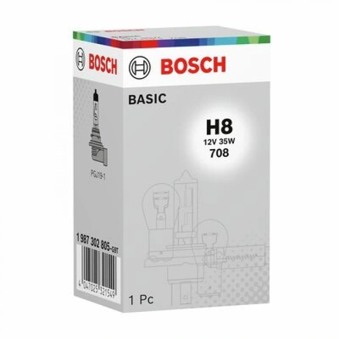 AMPÜL ECO H8 12V 35W PGJ19-1 BM BM BM