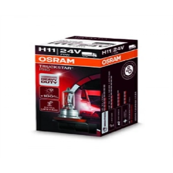 AMPÜL H11 24V 70W PGJ19-2 TRUCKSTAR PRO® BM BM BM
