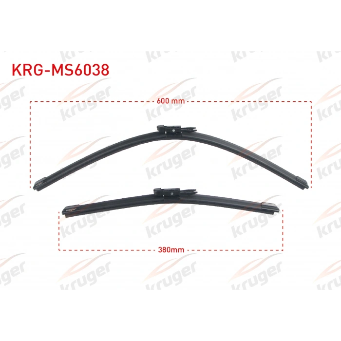 ARAC BAZLI SILECEK SETI 600-380mm FIAT PANDA (312..) / FORD RANGER (TKE) / LANCIA YPSILON -312,846 / NISSAN QASHQAI (J10)
