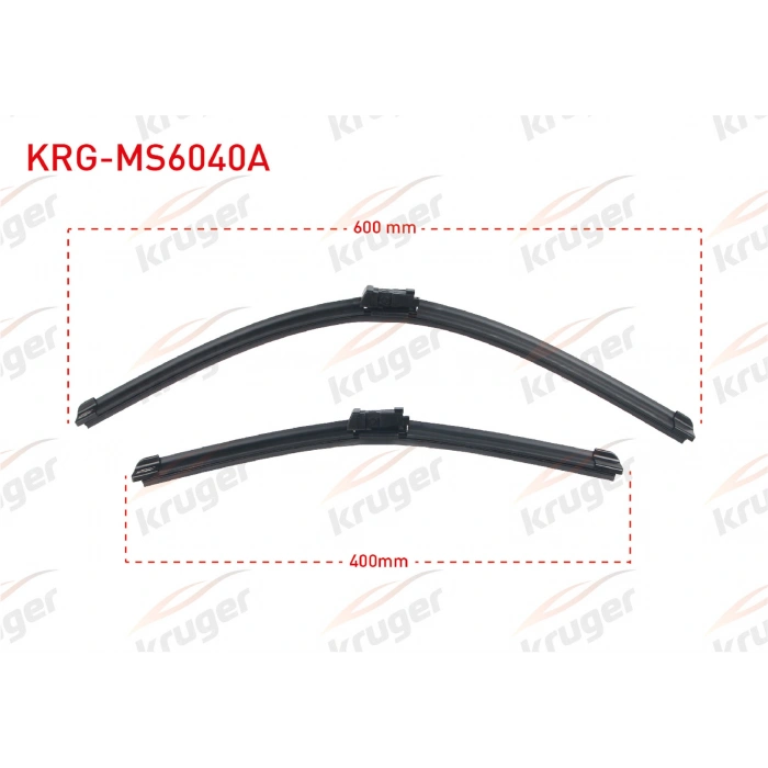 ARAC BAZLI SILECEK SETI 600-400mm FIAT DOBLO 2010- / CITROEN C3 PICASSO (A58) / FORD KUGA / OPEL COMBO (D) / SEAT IBIZA (6J5,6P5) / TOLEDO (KG3)