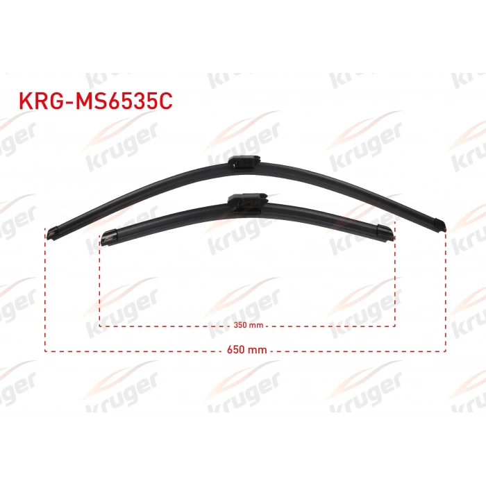 ARAC BAZLI SILECEK SETI 650-350mm RENAULT CAPTUR 2018-