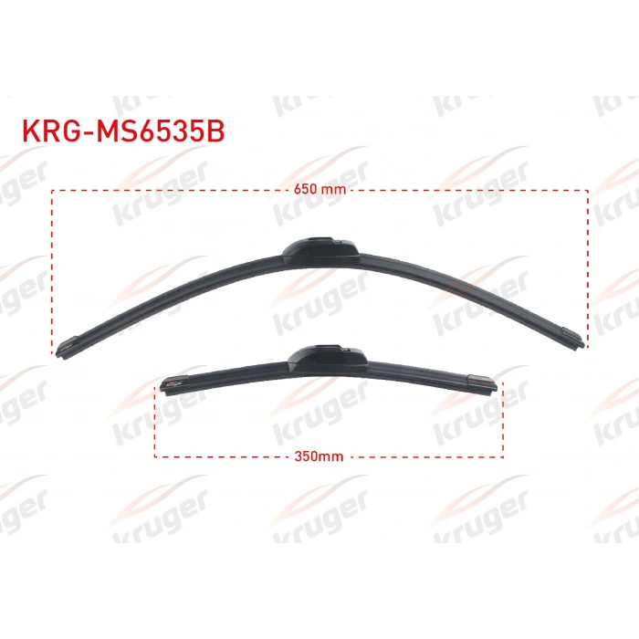 ARAC BAZLI SILECEK SETI 650-350mm TOYOTA COROLLA (E14,E15,E18) / TOYOTA AURIS (E18) / HYUNDAI I30 (GD) / KIA CEE?D (JD) / NISSAN MICRA (K14FR) / HONDA JAZZ (GE/GG/GP)