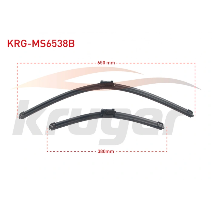 ARAC BAZLI SILECEK SETI 650-380mm FIAT 500L (199,CFA) / FORD FIESTA VII -8