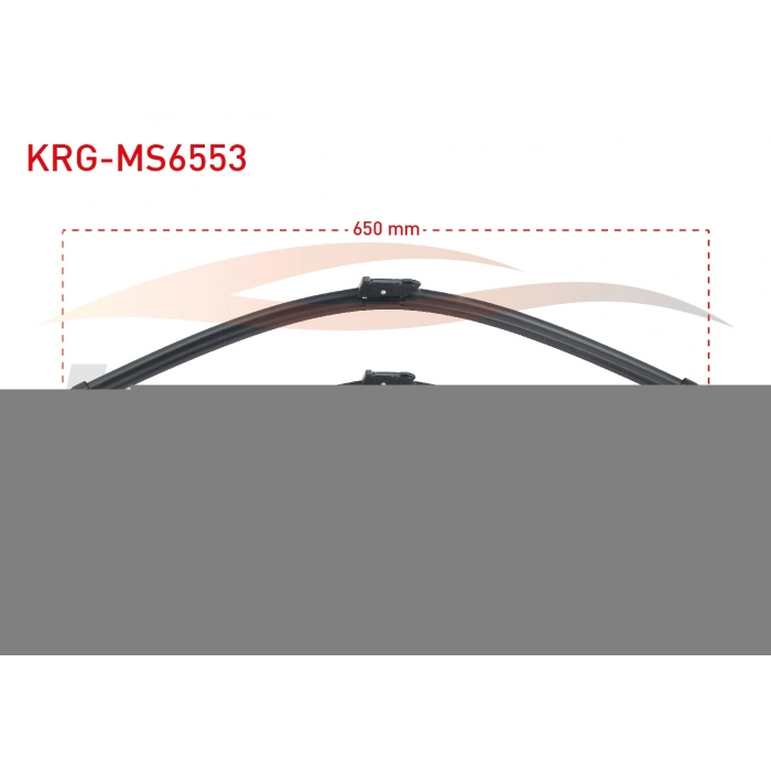 ARAC BAZLI SILECEK SETI 650-530mm VW TIGUAN (AD1- BT1) / AUDI A6 (4G2-C7) / A7 SPORTBACK (4GA) / RS7 SPORTBACK (4GA) / S6 (4G2-C7) / S7 SPORTBACK (4GA) / LAND ROVER RANGE ROVER EVOQUE (LZ,L551)