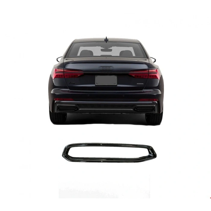 ARKA EGZOZ KAPAĞI SAĞ S-LİNE SİYAH A6 2020-