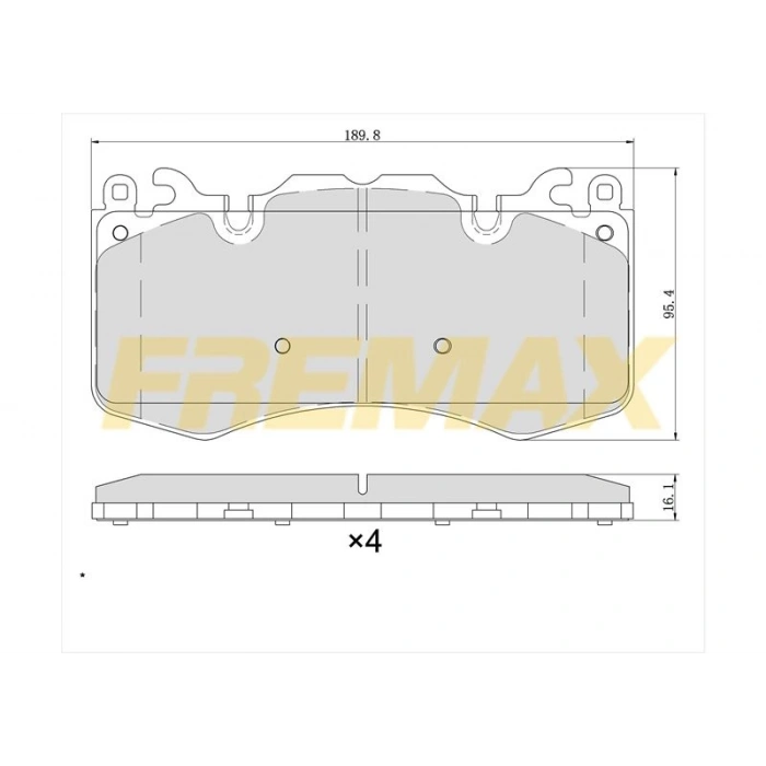 ARKA FREN BALATASI (CARBON FORMÜL) HYUNDAI BLUE 2011ELANTRA 2011CEED -SPORTEGE-SSANYONG-TOCSON-I20