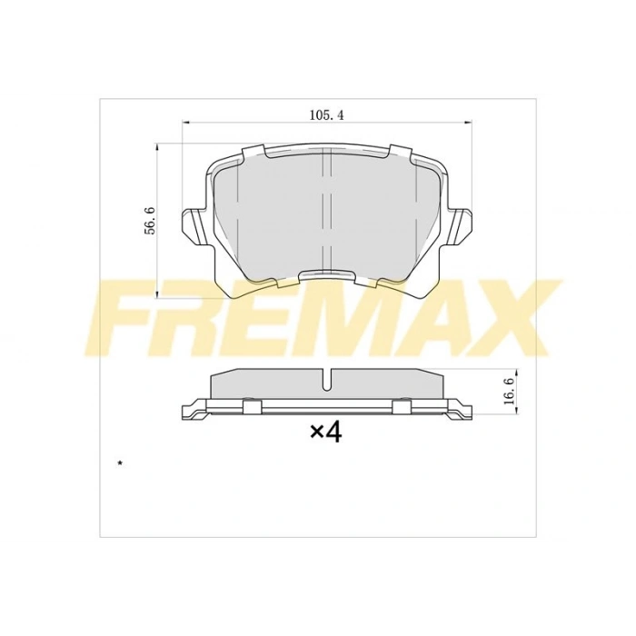 ARKA FREN BALATASI (CARBON FORMÜL) VW AUDI CADDY-SHARAN-A1-Q3