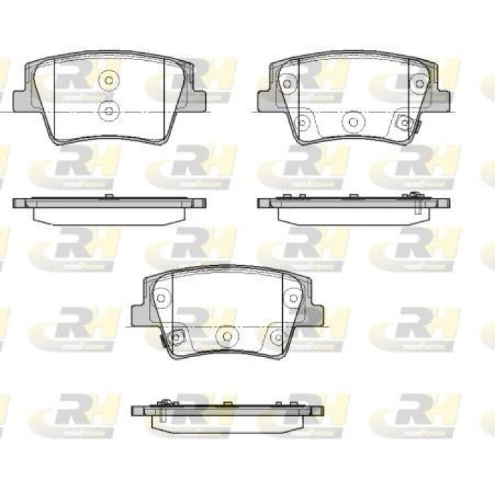 ARKA FREN BALATASI (CORBON FORMÜL) BMW G20-G21-G23-G26-Z4 G29-G42 M PERFORMANCE TİP