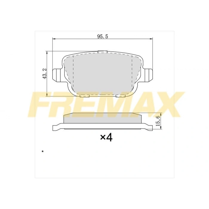ARKA FREN BALATASI (CORBON FORMÜL) CHEVROLET CAPTİVA ANTARA 2007