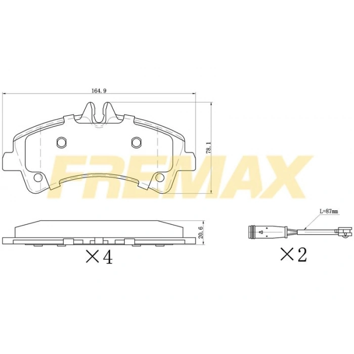 ARKA FREN BALATASI (CORBON FORMÜL) TOYOTA COROLLA E150 07-14