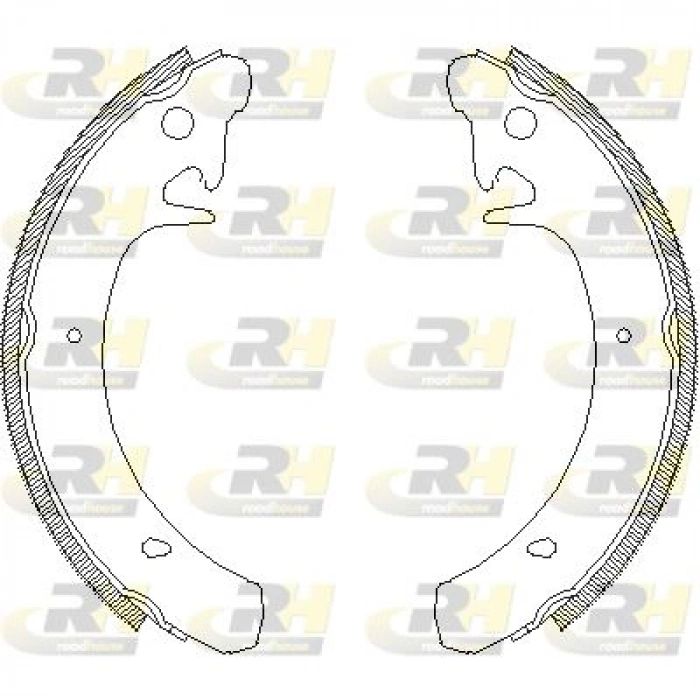 ARKA FREN BALATASI (KAMPANA TİP ) +1 ÖLÇÜ KALIN TİP RENAULT 9 / 11 /309