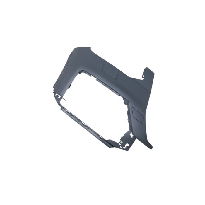 AUDI Q2- 16/20; ÖN TAMPON SAĞ ASTARLI GRİ (FAR YIKAMA/ÇEKİ DEMİRİ KAPAKLI)(SENSÖR DELİKSİZ) (TYG)