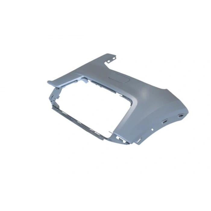 AUDI Q2- 16/20; ÖN TAMPON SOL ASTARLI GRİ (FAR YIKAMA KAPAKLI)(SENSÖR DELİKSİZ) (TYG)