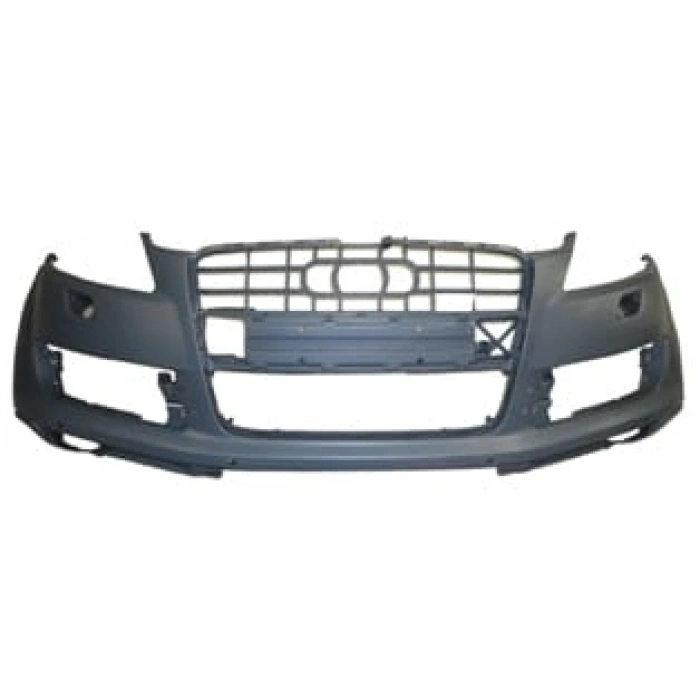 AUDI Q7- 06/12; ÖN TAMPON (ASTARLI SİS/FAR YIKAMA DELİKLİ/SENSÖR DELİKSİZ TW)