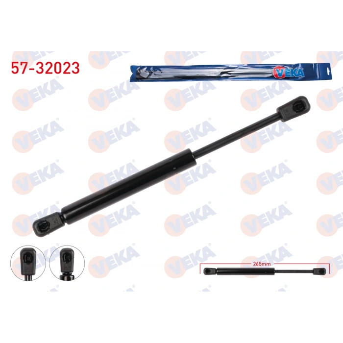 BAGAJ AMORTISORU 265mm/470N OPEL ASTRA H 4 KAPI 2004-2010