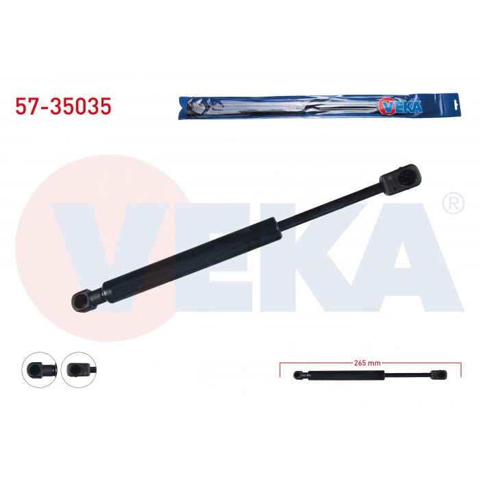 BAGAJ AMORTISORU 265mm/710N RENAULT GRAND SCENIC III 2009- / SCENIC III 2009