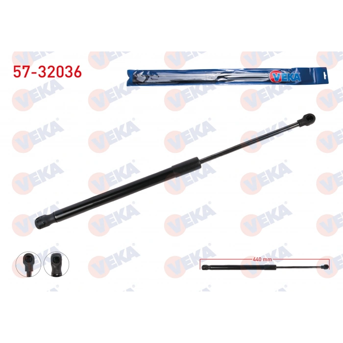 BAGAJ AMORTISORU 440mm/100N OPEL ASTRA J 2012-