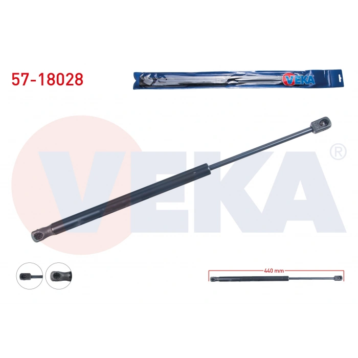 BAGAJ AMORTISORU 440mm/460N FIAT STLIO 3 KAPI 2001-2010