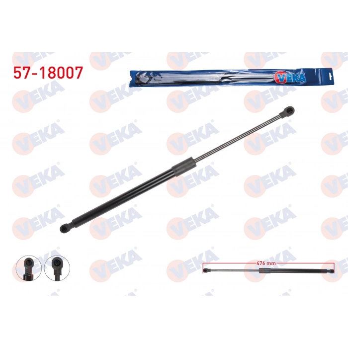 BAGAJ AMORTISORU 476mm/360N FIAT PALIO HB 5 KAPI 1996-2005