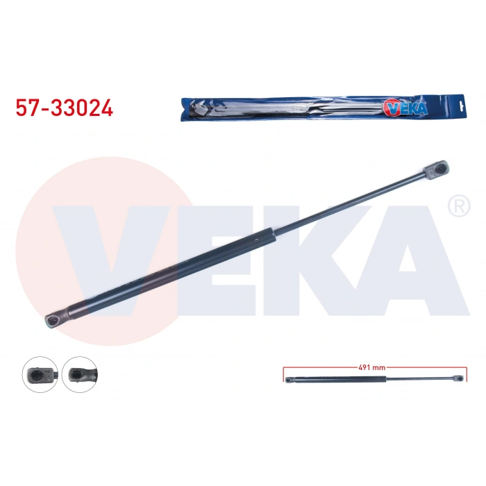 BAGAJ AMORTISORU 491mm/230N PEUGEOT 406 1995-2004